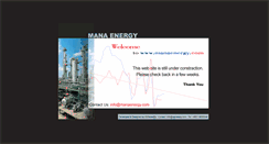 Desktop Screenshot of manaenergy.com